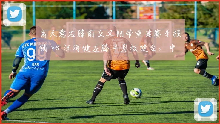 高天意右膝前交叉韧带重建赛季报销 vs 汪海健左膝半月板缝合，申花中场小将明年3月复出